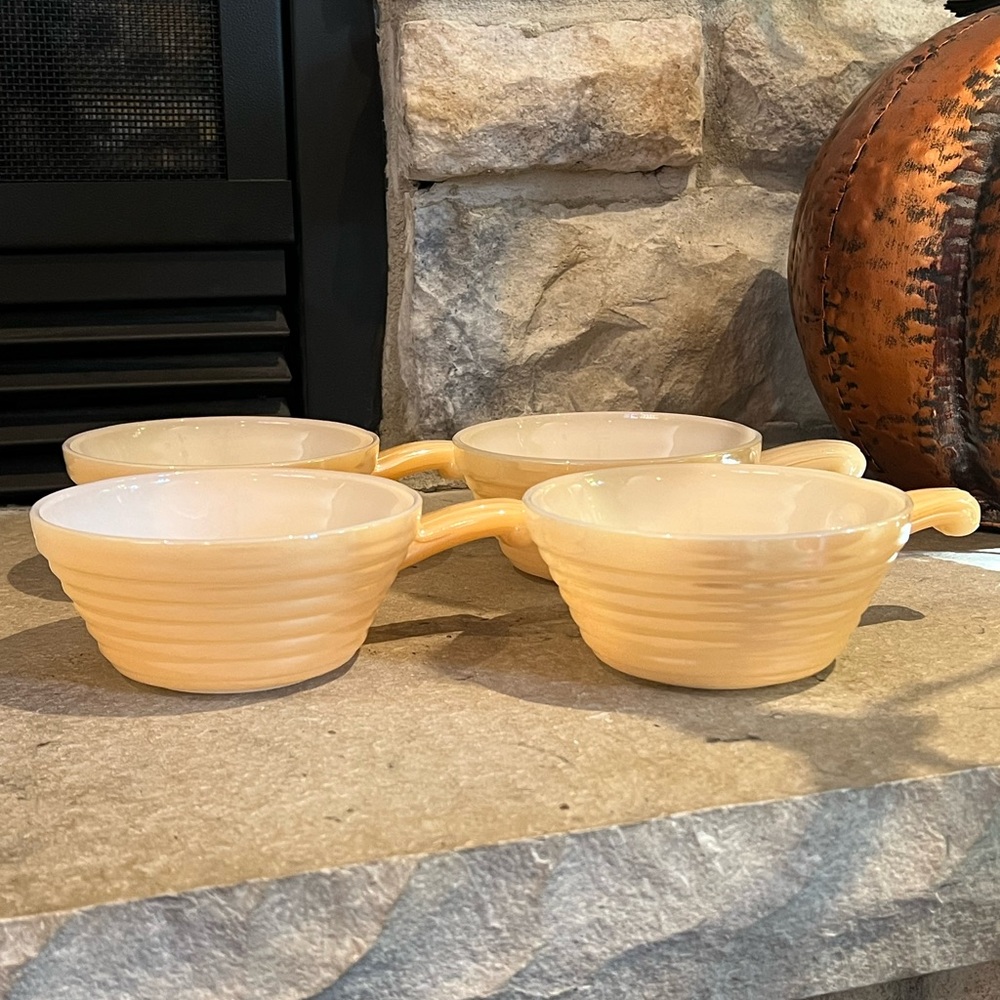 Vintage Fire King Soup Bowls